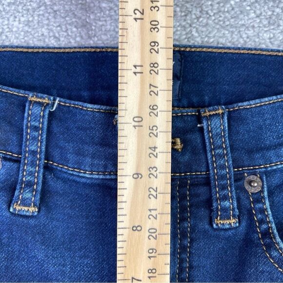 J. Crew Factory Jeans Women's 27 Skinny High Rise Dark Wash Denim Preppy - Picture 8 of 11